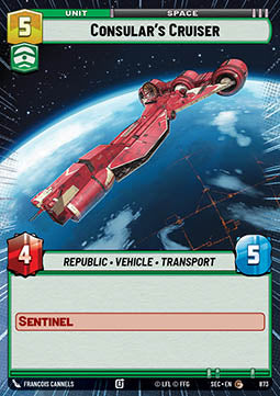 Consular's Cruiser (V.2) - Secrets of Power: Extras (Common) [XSEC-873]