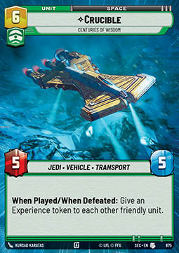 Crucible, Centuries of Wisdom (V.2) - Secrets of Power: Extras (Uncommon) [XSEC-875]