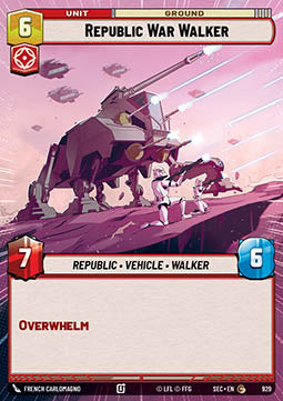 Republic War Walker (V.2) - Secrets of Power: Extras (Common) [XSEC-929]