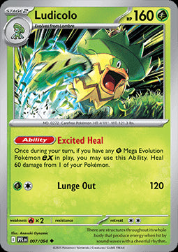 Ludicolo - Phantasmal Flames (Uncommon) [PFL-007]