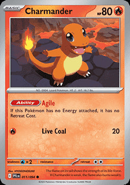 Charmander - Phantasmal Flames (Common) [PFL-011]