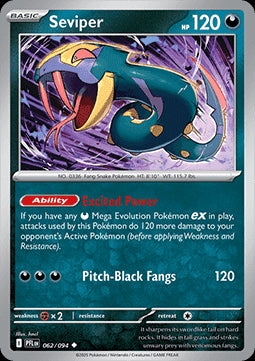 Seviper - Phantasmal Flames (Uncommon) [PFL-062]