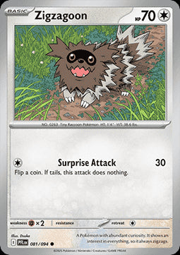 Zigzagoon - Phantasmal Flames (Common) [PFL-081]