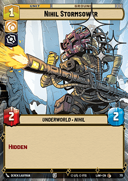 Nihil Stormsower (V.2) - A Lawless Time: Extras (Common) [XLAW-711]