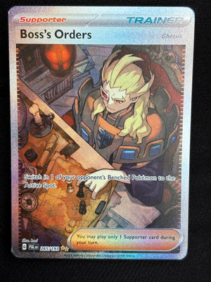 PAL Boss’s Orders 265/193 SIR Paldea Evolved