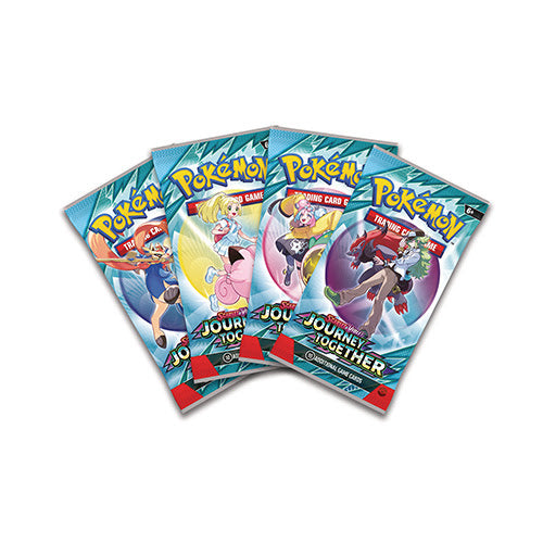 Pokemon TCG Journey Together Booster Packs (4 Packs)