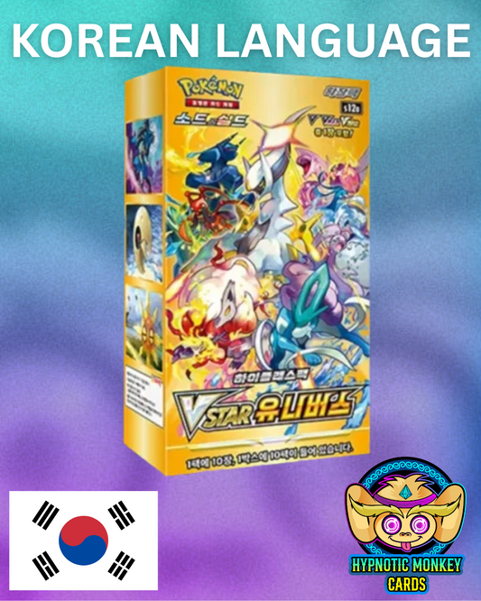 Korean Pokemon s12a VSTAR Universe Booster Box