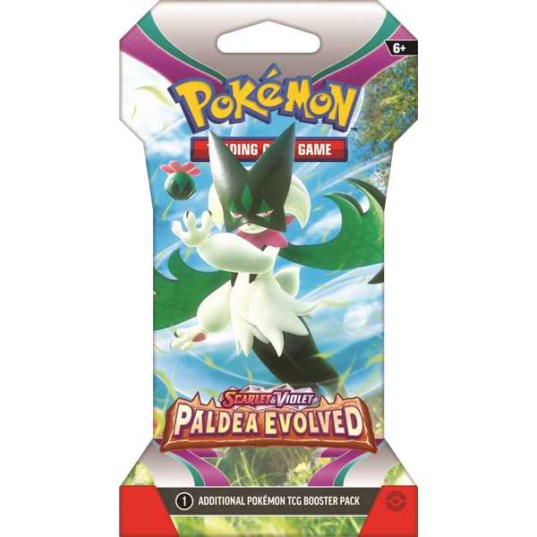 Paldea Evolved Sleeved Boosters SV2 (Sealed Display Available)