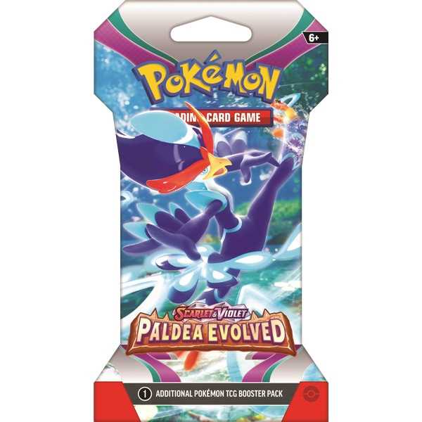 Paldea Evolved Sleeved Boosters SV2 (Sealed Display Available)