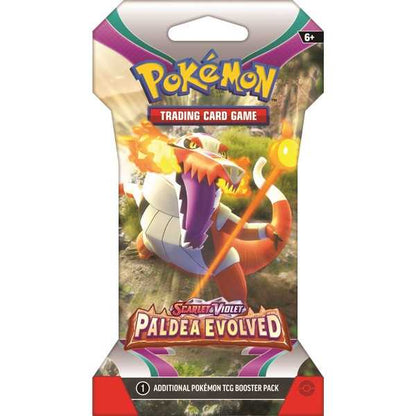 Paldea Evolved Sleeved Boosters SV2 (Sealed Display Available)