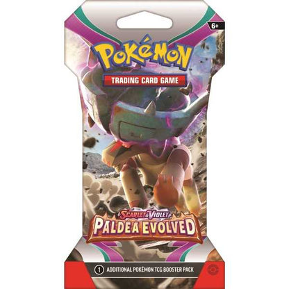 Paldea Evolved Sleeved Boosters SV2 (Sealed Display Available)