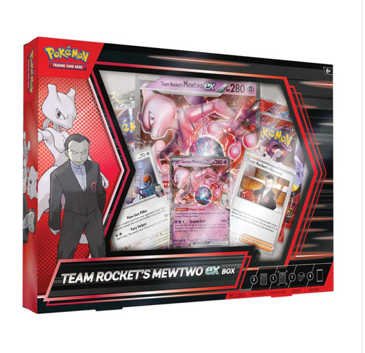 Pokémon TCG: Team Rocket's Mewtwo ex Box (Discount code for RRP)