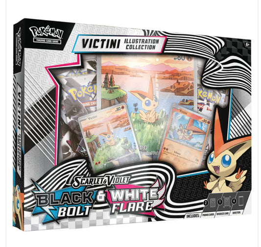 Pokémon TCG: Scarlet & Violet 10.5 - Black Bolt & White Flare Unova Victini Illustration Collection