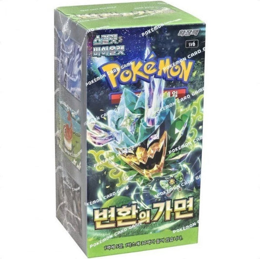 Korean Pokémon TCG sv6 Mask of Change Booster Box