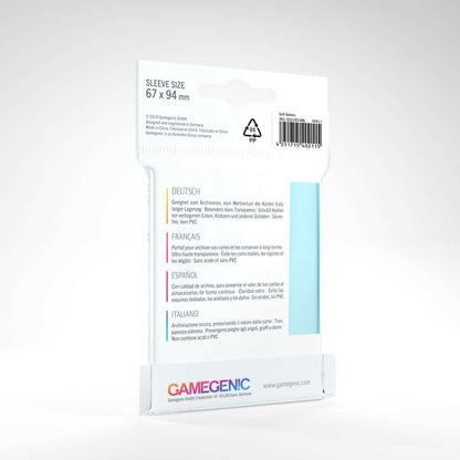 Gamegenic Soft Sleeves (100 sleeves) 67 x 94mm