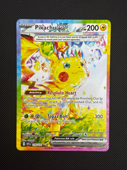 Pikachu ex SIR 238/191 Surging Sparks