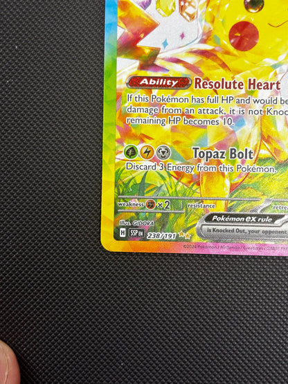 Pikachu ex SIR 238/191 Surging Sparks