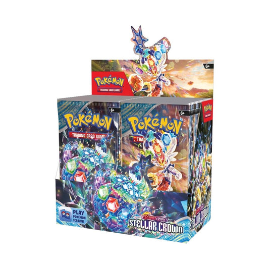 Stellar Crown Sealed Booster Box Pokemon TCG Cards 36 Packs