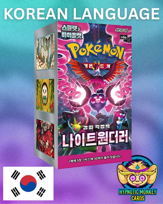 Korean sv6a Pokemon Night Wanderer Booster Box