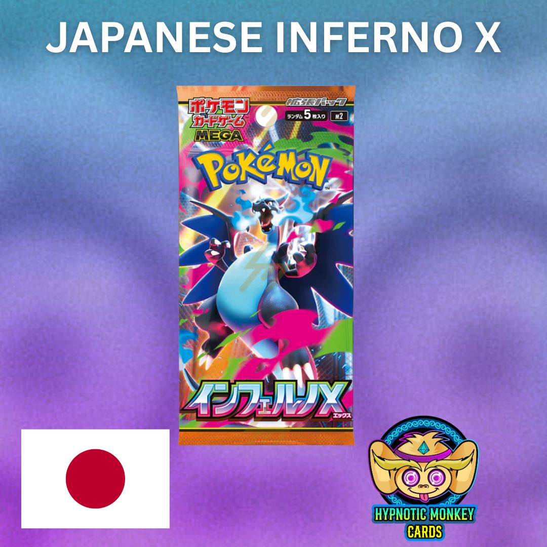 Japanese M2 Inferno X Booster Pack (5 cards)