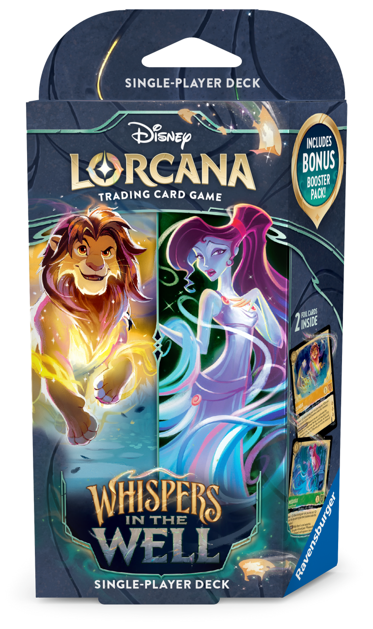 Disney Lorcana TCG - Whispers in the Well Starter Deck - Set 10