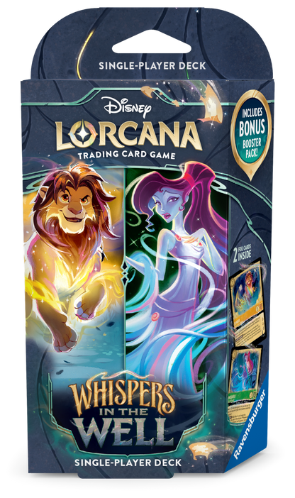 Disney Lorcana TCG - Whispers in the Well Starter Deck - Set 10