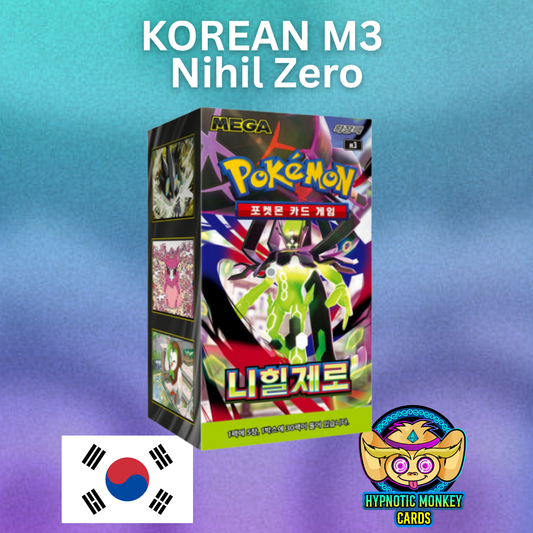 Korean m3 Pokemon Nihil Zero Booster Box