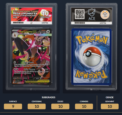 Mega Lopunny EX 128/094 SIR ACE 10