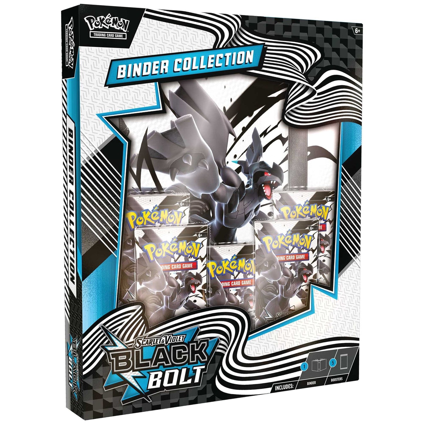 Pokemon TCG: Black Bolt or White Flare Binder Collection
