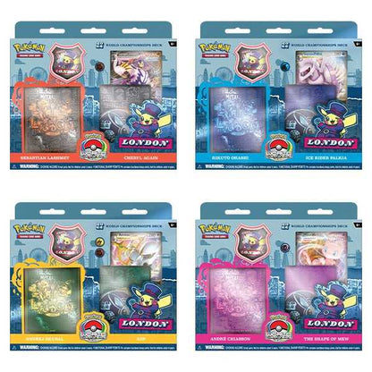 Pokémon TCG: 2022 World Championships Deck - Complete Set of 4 (Sebastian/Rikuto/Ondrej/Andre)