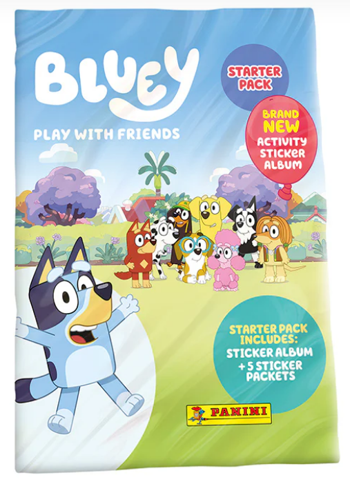 Bluey Play With Friends Stickers Starter Pack