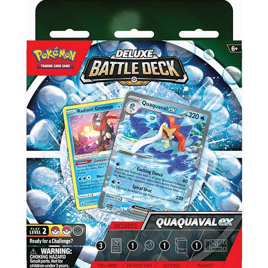 Pokémon TCG: Deluxe Battle Decks - Quaquaval ex/Meowscarada ex