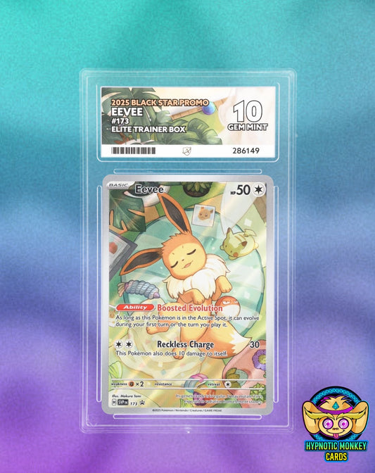 Pokemon Eevee 173 Black Star Promo ACE 10