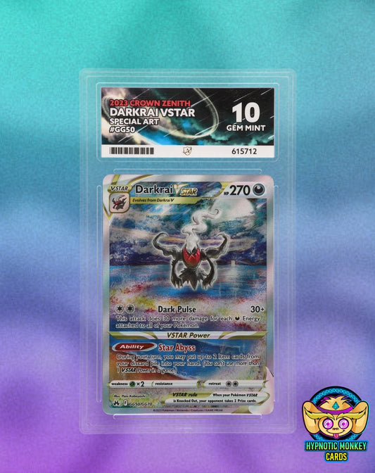 Pokemon Darkrai VSTAR GG50/GG70 Crown Zenith ACE 10