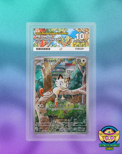 Pokemon Meowth 106/094 Phantasmal Flames ACE 10