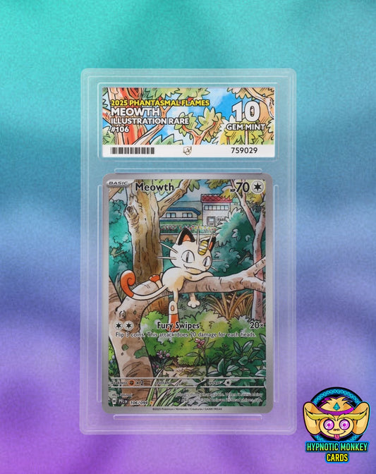 Pokemon Meowth 106/094 Phantasmal Flames ACE 10