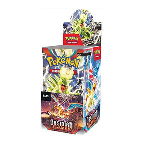 Pokémon TCG: Obsidian Flames Half Booster Box (18 packs, sealed)