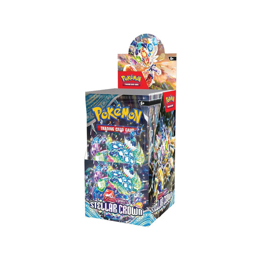 Pokemon TCG: SV7 Stellar Crown Half Booster Box (18 packs)