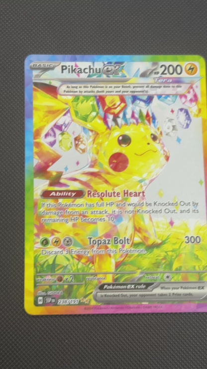 Pikachu ex SIR 238/191 Surging Sparks