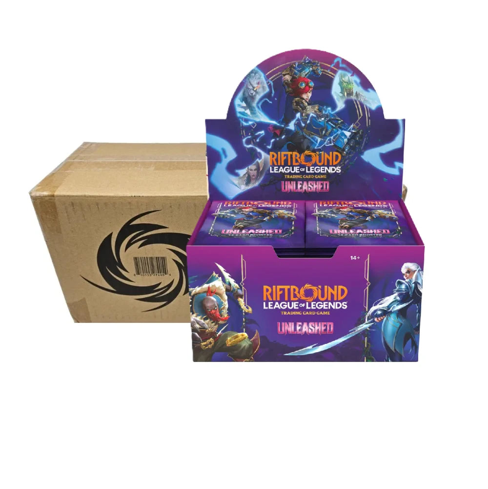 Riftbound: Unleashed Booster Box Sealed Case (6 booster boxes)