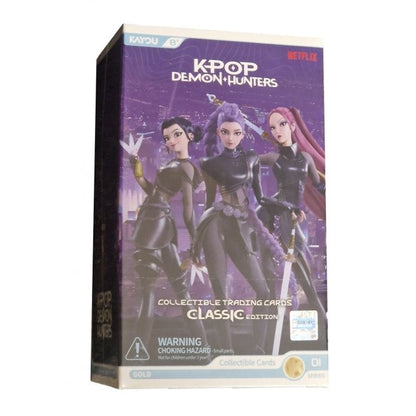 KPop Demon Hunters-Collectible Trading Cards-Classic Edition Sleeved Booster