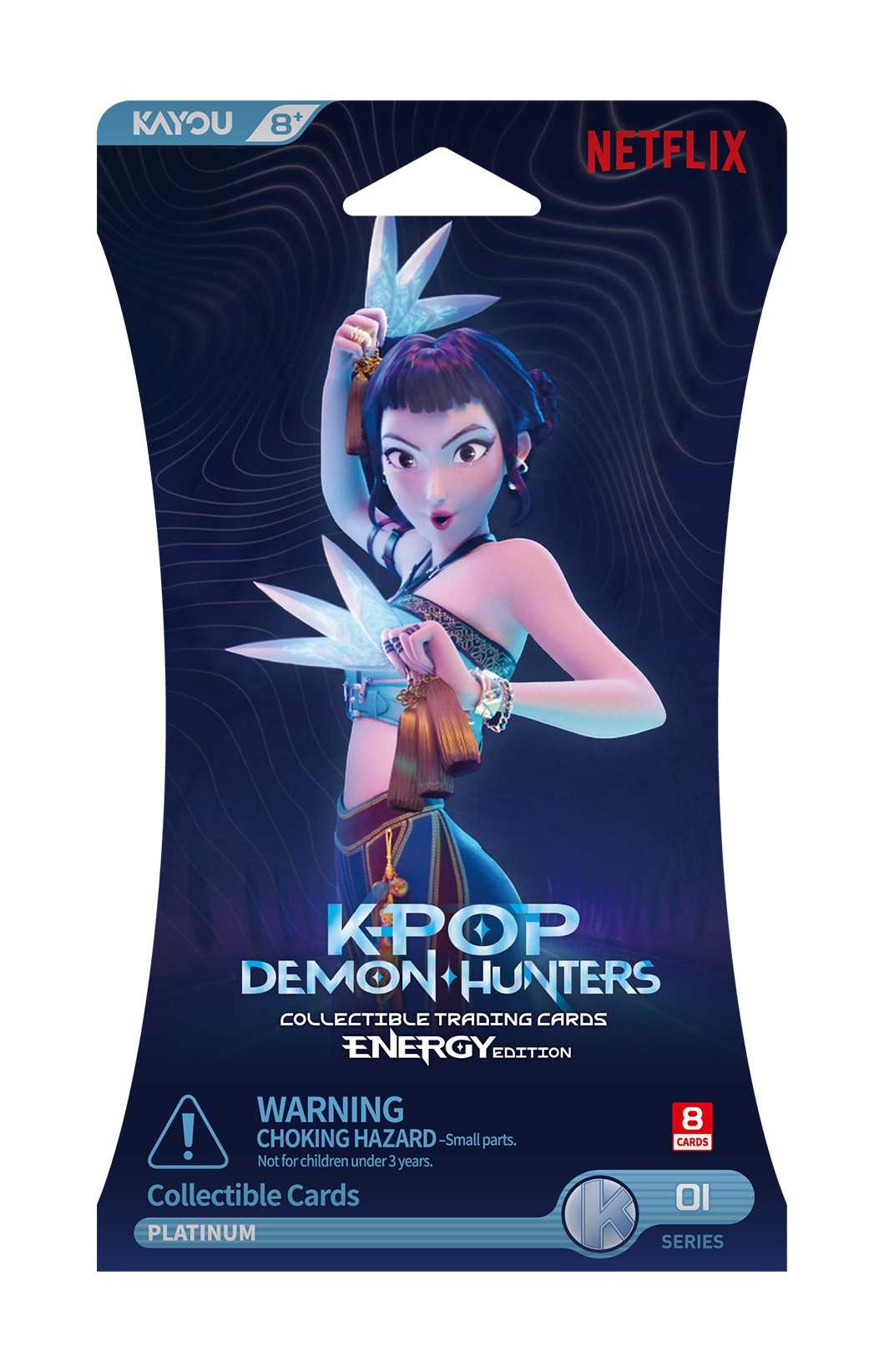 KPop Demon Hunters-Collectible Trading Cards Energy Edition Sleeved Booster ack