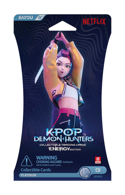 KPop Demon Hunters-Collectible Trading Cards Energy Edition Sleeved Booster ack