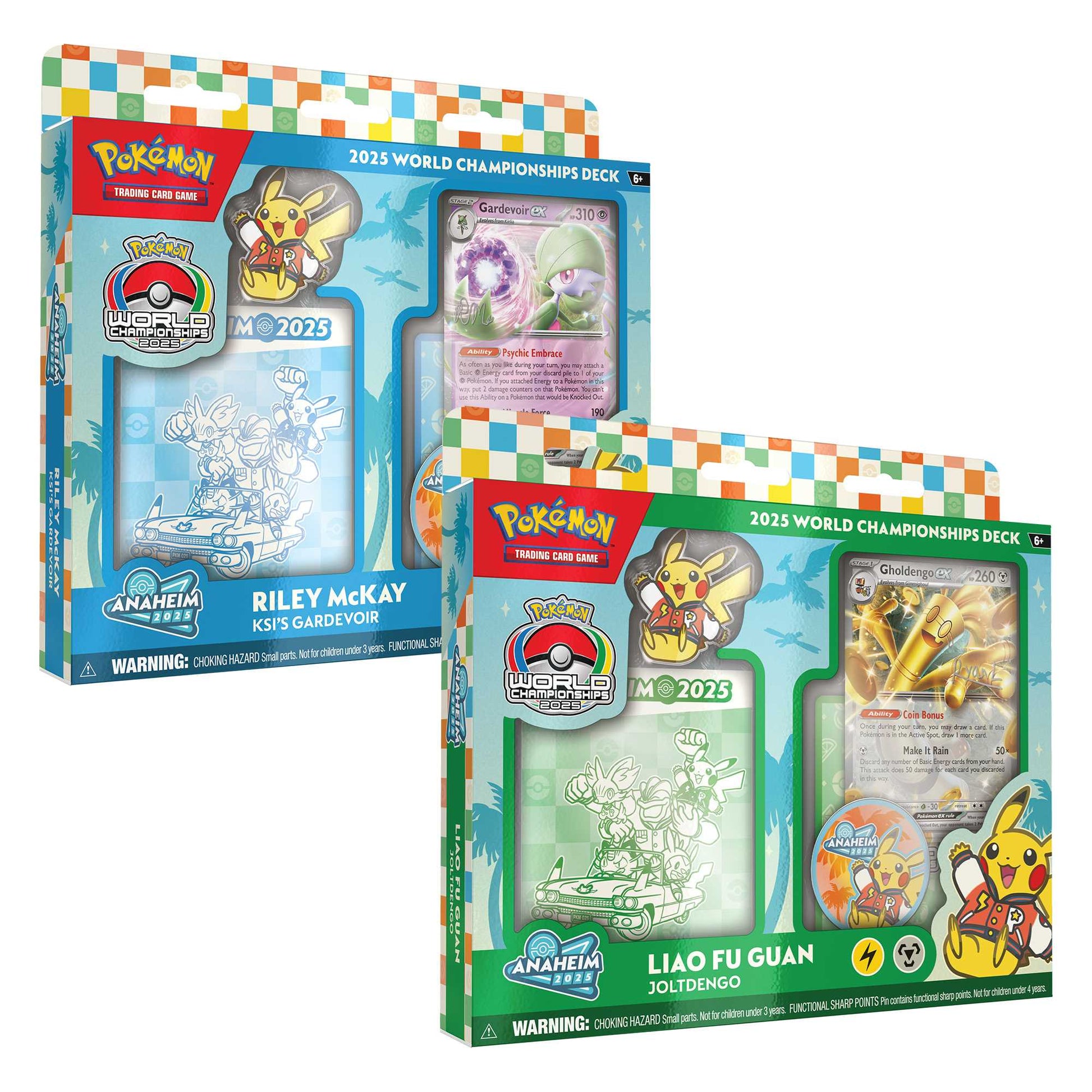 Pokémon TCG: World Championship Decks 2025 - Complete Set