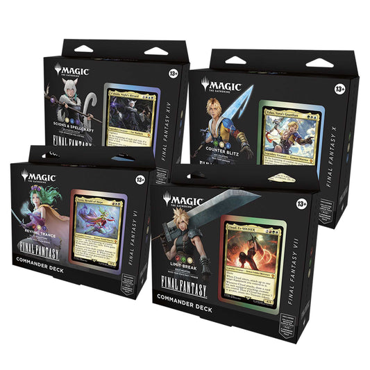 Magic: The Gathering: Final Fantasy Commander Deck [COMPLETE SET]