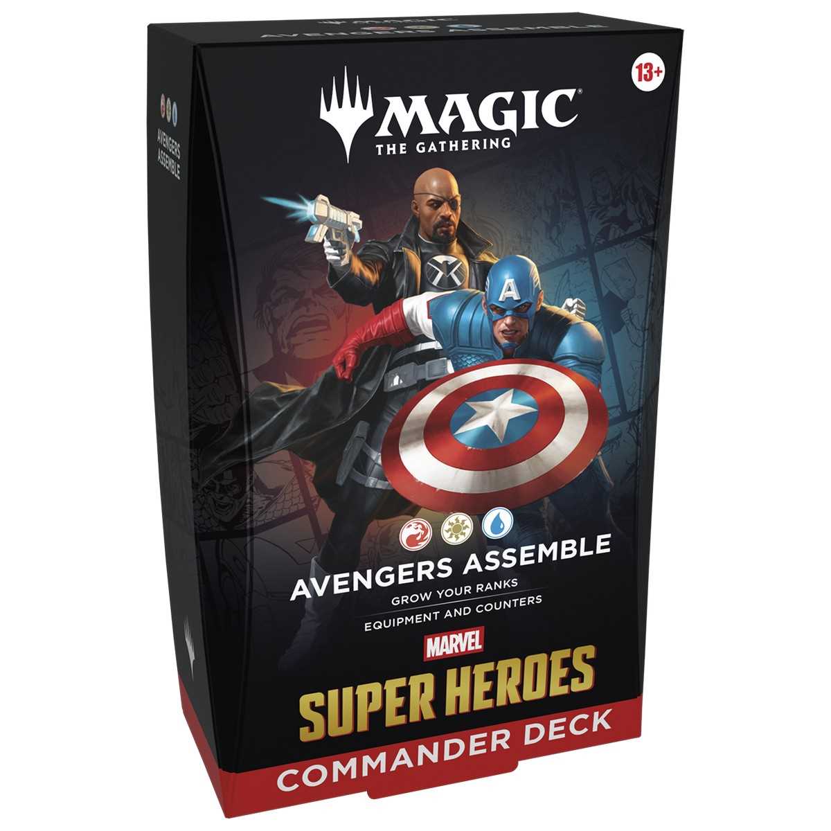 PREORDER Magic: The Gathering: Marvel Super Heroes Commander Deck Variants
