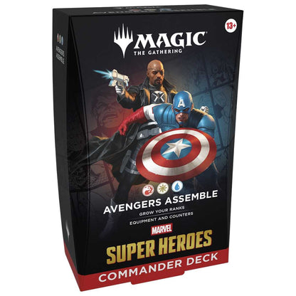 PREORDER Magic: The Gathering: Marvel Super Heroes Commander Deck Variants